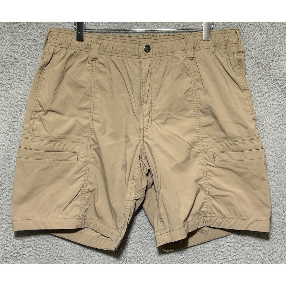 Duluth Trading Co. Standard Fit 9" Cargo Shorts Mens Size 38 Hiking Fishing EUC